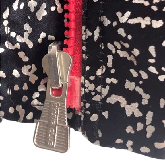 Vintage 80’s Hyung Club Metallic Floral Bomber Jacket - Picture 9 of 16